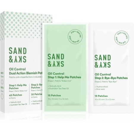 Sand & Sky Oil Control Dual Action Blemish Patches - 75 patches