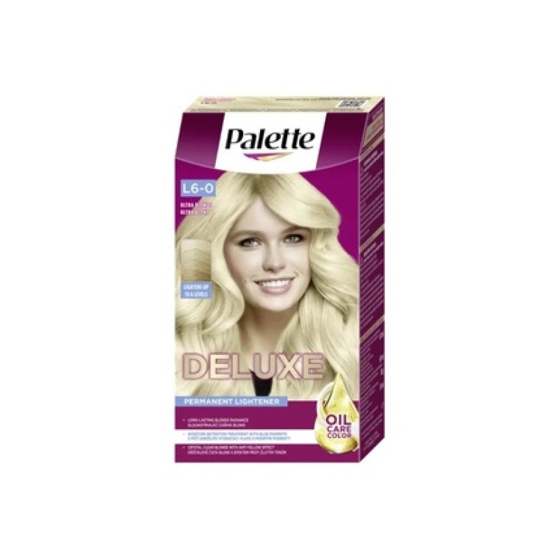 Palette Deluxe L6-0 Ultra Blond Hair Color - 50 Ml