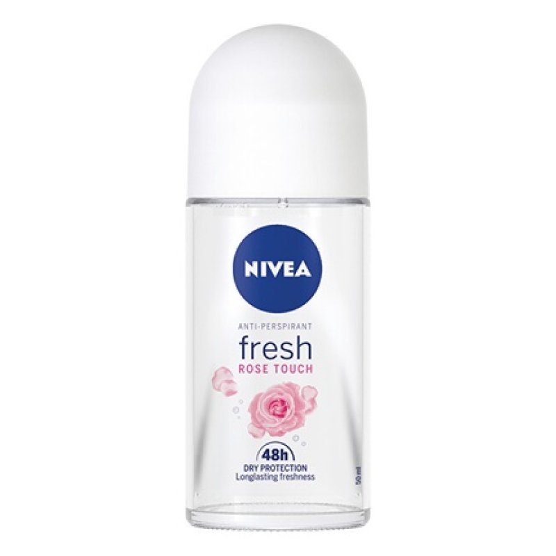 Nivea Ball Antiperspirant For Women Rose Touch 50 Ml