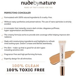 Nude By Nature - Perfecting Concealer - 02 Porcelain Beige