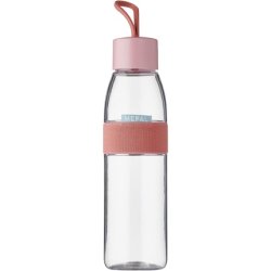 Mepal Water Bottle Ellipse Reusable Leak Proof Drinking Bottle BPA-Free 500ml Vivid Mauve