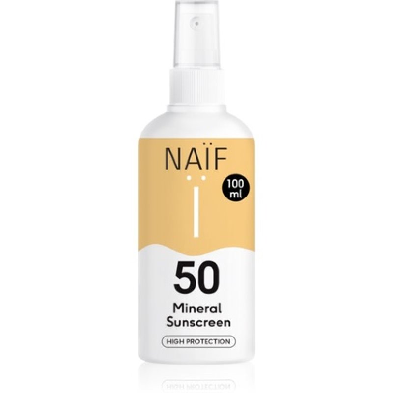 Naif Sun Mineral Sunscreen SPF 50 100 ml
