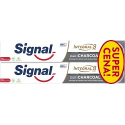 Signal Toothpaste I8 Charcoal 2x75ml - Duopack