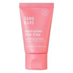 Sand & Sky Australian Pink Clay Porefining Face Mask - 30 Grams