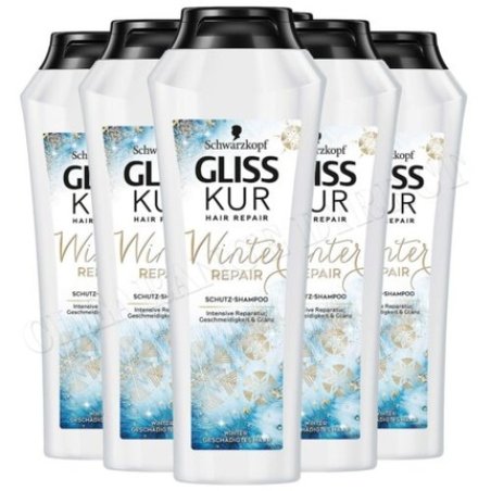 Gliss Kur Winter Repair Shampoo 250ml Nourishing and Strengthening
