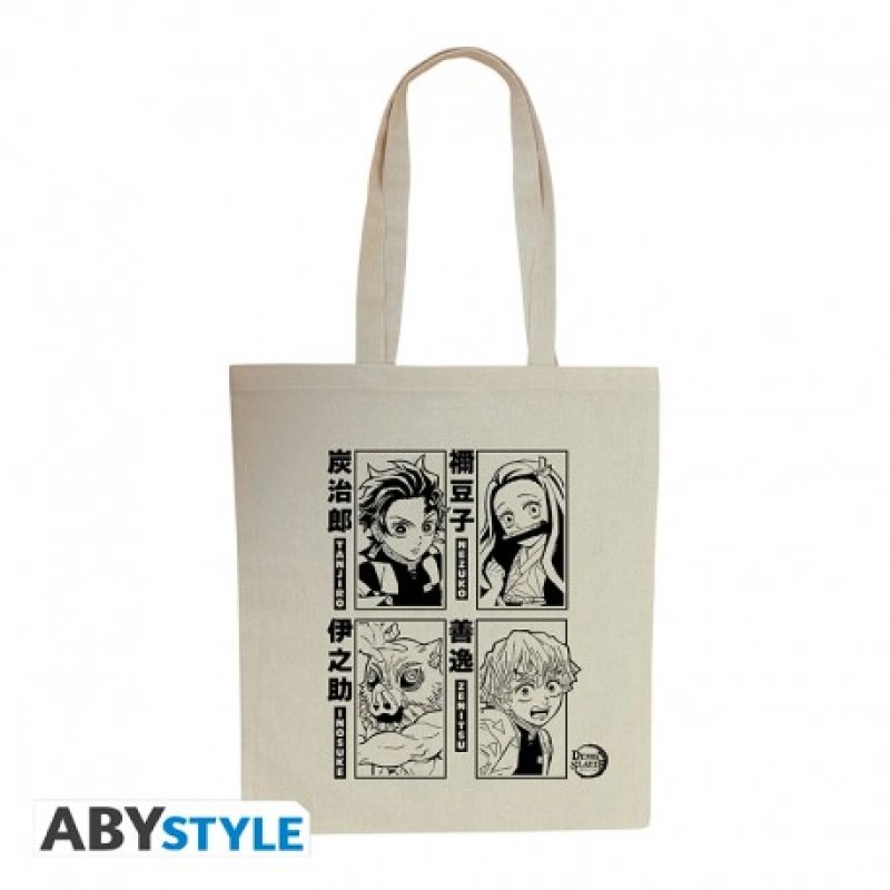 DEMON SLAYER - Tote Bag - Tanjiro, Nezuko, Zenitsu & Inosuke S2