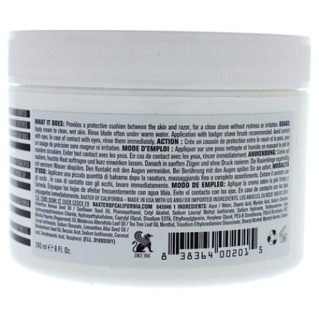 Baxter of California Super Close Shave Formula for Men Easy Glide Soothing Formula 8 Fl Oz