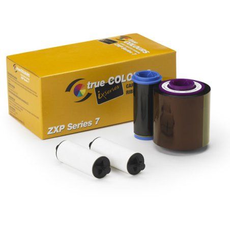 RIBBON ZEBRA YMCKO ZXP7 PARA 250 TARJETAS