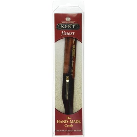 Kent Handmade Fine Toothed Folding Pocket Hair Comb