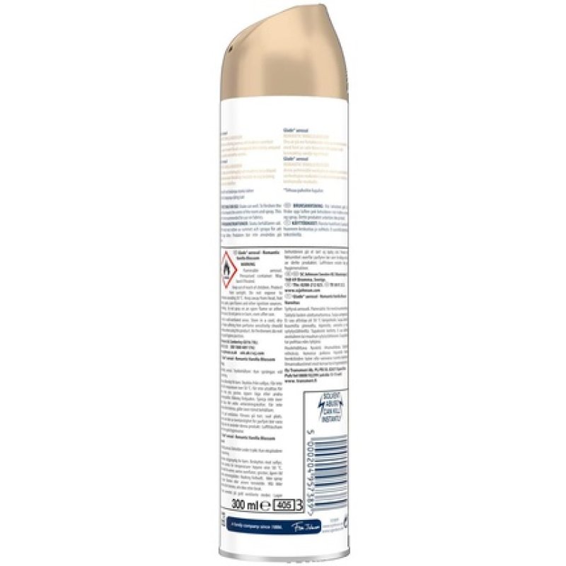 Glade Air Freshener Spray, Aerosol Odour Eliminator & Room Fragrance, 300 Ml