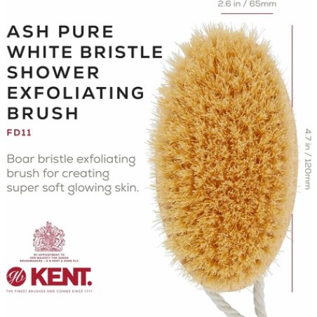Kent Beech Wood Shower Exfoliating Brush