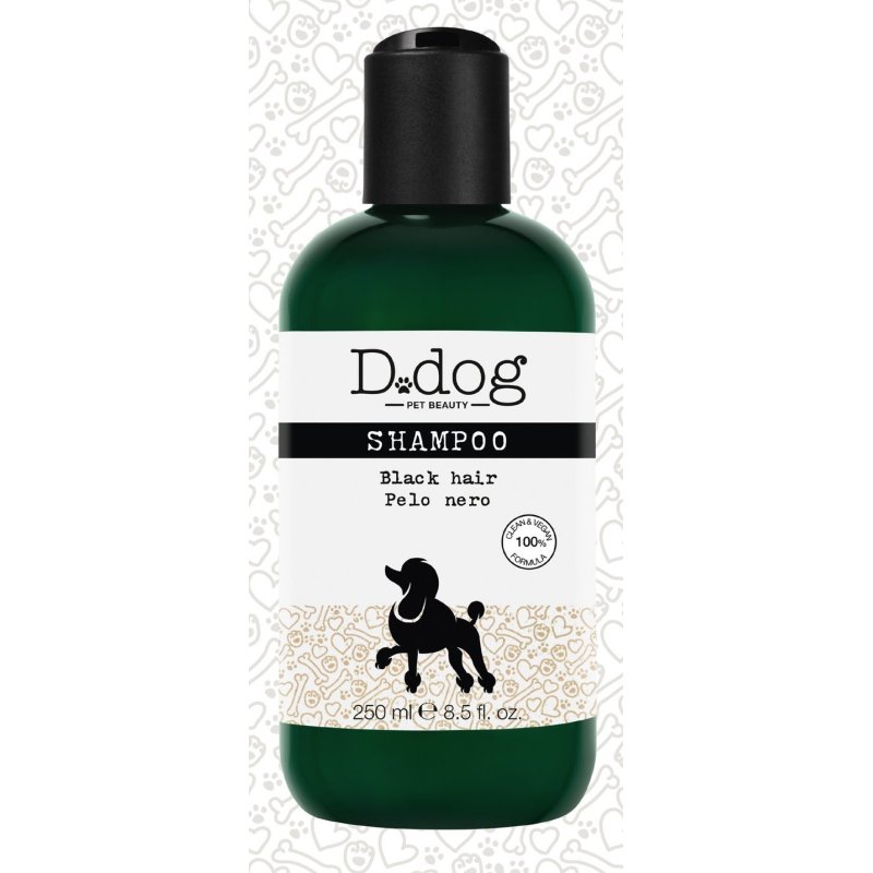 Diego dalla Palma Black Hair Pet Shampoo 250 ml Chien Shampoing