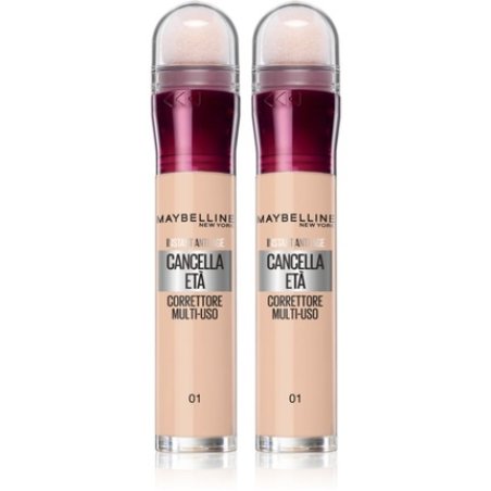 Maybelline Instant Anti Age Eraser Concealer 01 Light - Convenient pack with sponge applicator