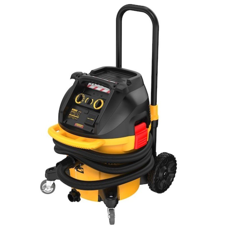 DeWALT DWV905H-QS dépoussiéreur Jaune 38 L 1400 W