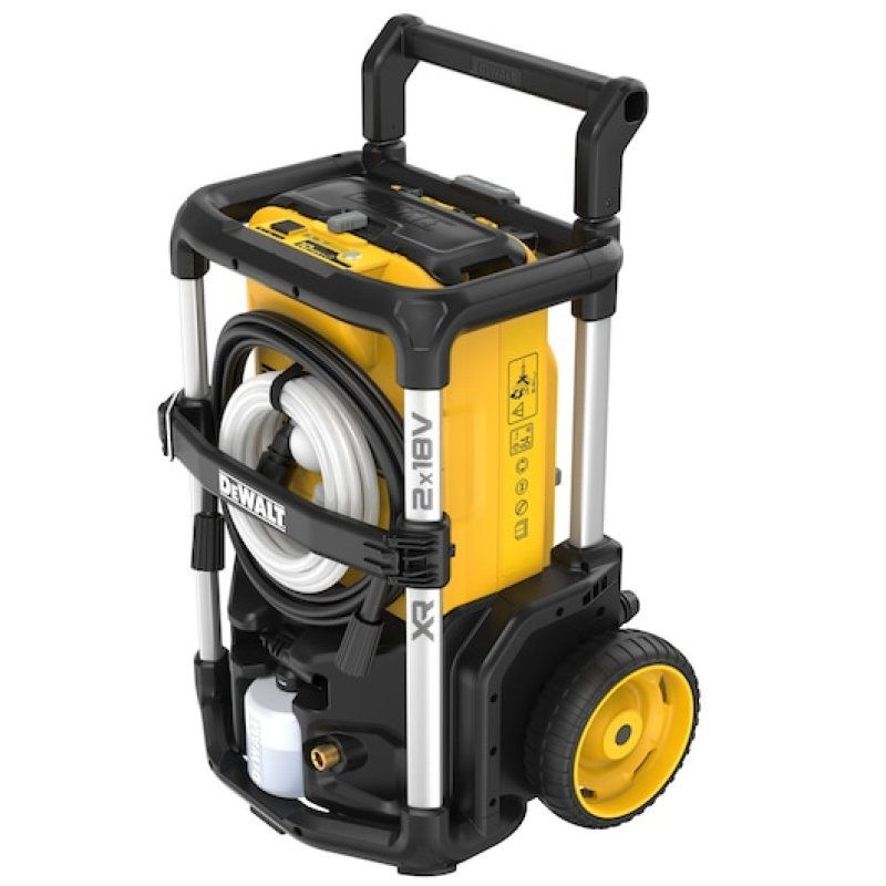 DeWALT DCMPW1600N-XJ pressure washer Compact Battery Yellow