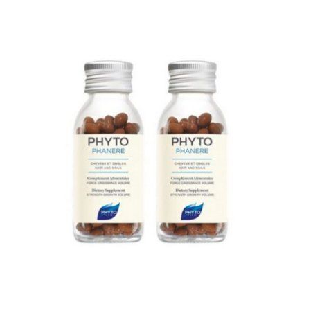 Phyto Phytophanere Anti-Hair Loss & Strengthening 120 Capsules - Pack of 2