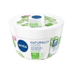 NIVEA NATURALLY GOOD Multipurpose Moisturizing Cream 200ml with Nourishing Aloe Vera
