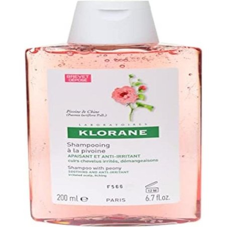 KLORANE Peony Extract Shampoo Sensitive Scalp 200ml