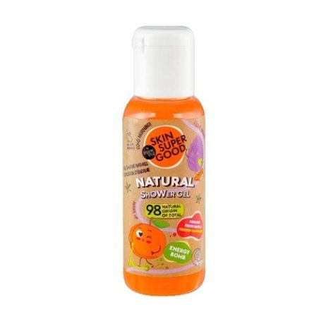Skin Super Good Natural Organic Basil And Mandarin Bath Gel 50ml