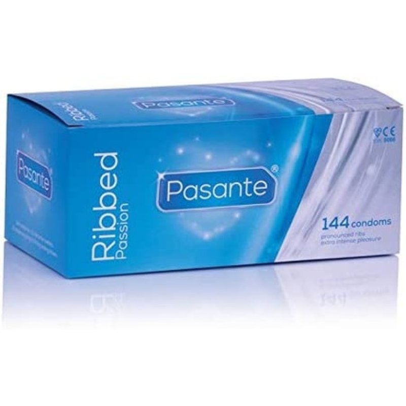 Pasante Healthcare Limited Ribbed Condoms - Pack of 144