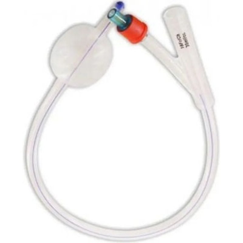Matsuda Silicone Catheter 100 2-Way No18 With 30ml Balloon Capacity