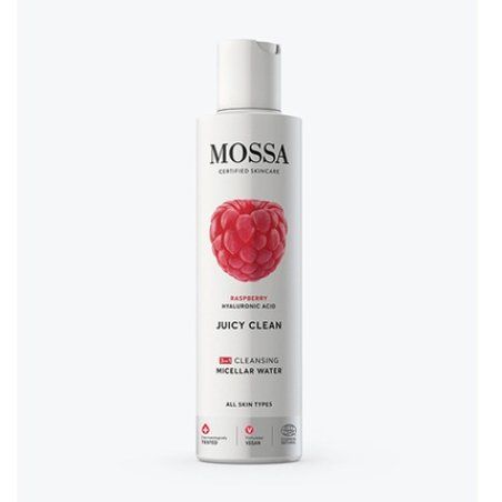 Mossa Juicy Clean Micellar Water Raspberry For All Skin Types 200ml