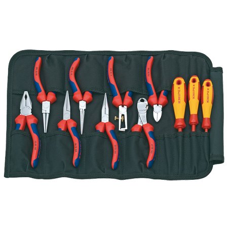 Knipex 00 19 41 multi tool pliers 11 tools Multicolour