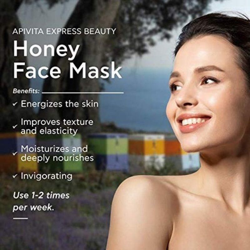 APIVITA Express Beauty Face Mask with Honey Moisturizing and Nourishing 12 Masks