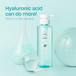 Yope Moisturizing Shower Gel for Dry Skin with Hyaluronic Acid 97 Ingredients