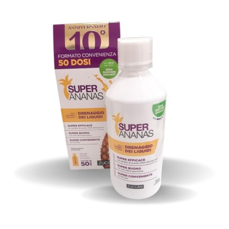 Zuccari Super Pineapple Food Supplement 500ml Bottle Pineapple Extract