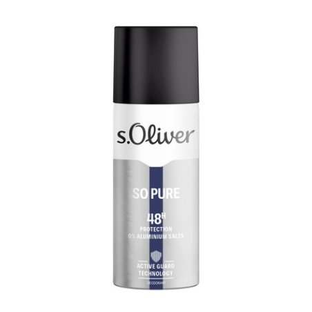 S Oliver So Pure Men 48h Deodorant Spray - 150 Ml