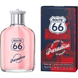 The Road to Paradise Is Rough by Route 66 for Men 3.4 Oz EDT Spray