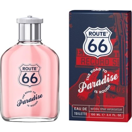 The Road to Paradise Is Rough by Route 66 for Men 3.4 Oz EDT Spray