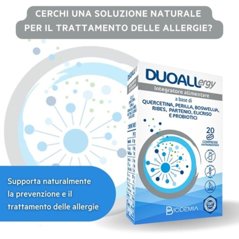 Gpp Duoallergy Food Supplement with Quercetin, Perilla, Boswellia, and Ribes