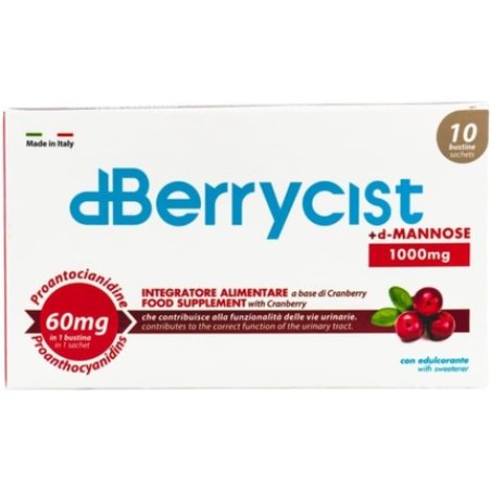 Tocas Food Supplement D-Berrycist 10 Sachets