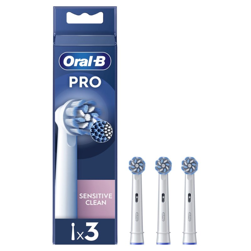 Oral-B Pro Sensitive Clean 3 pièce(s) Blanc