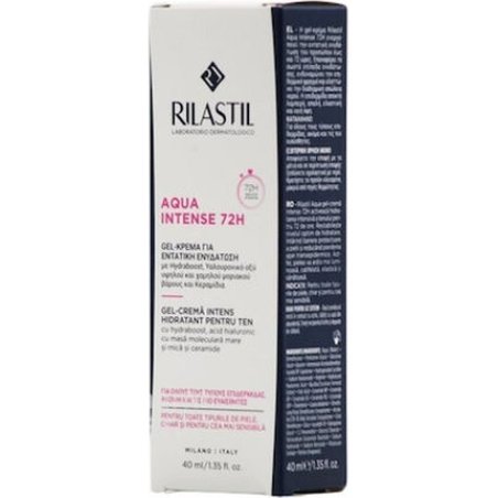 Rilastil Aqua Intense 72h Gel Cream - 40ml