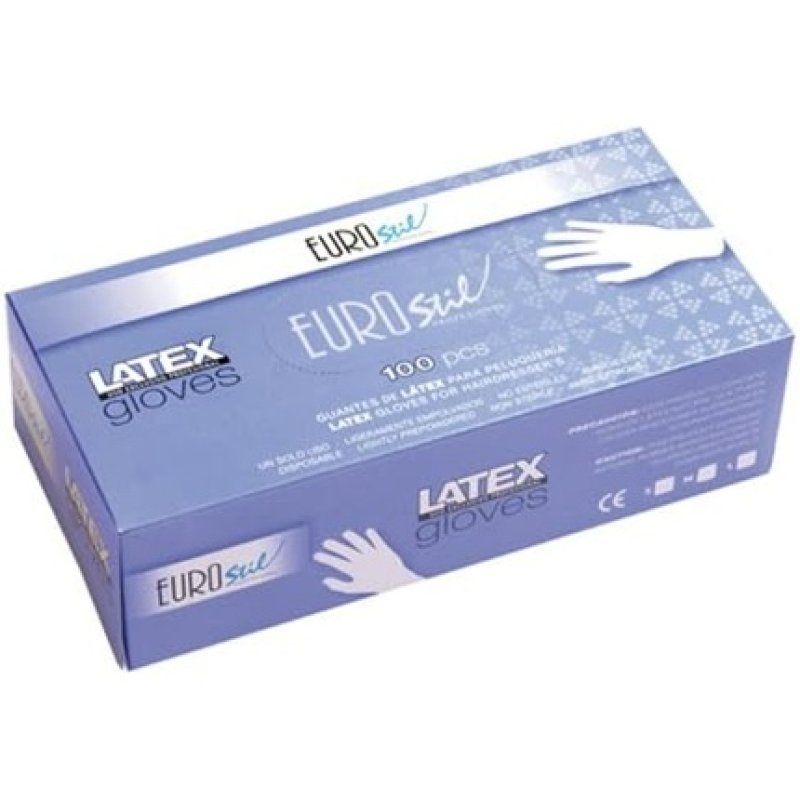 Eurostil Medium White Latex Glove 200g