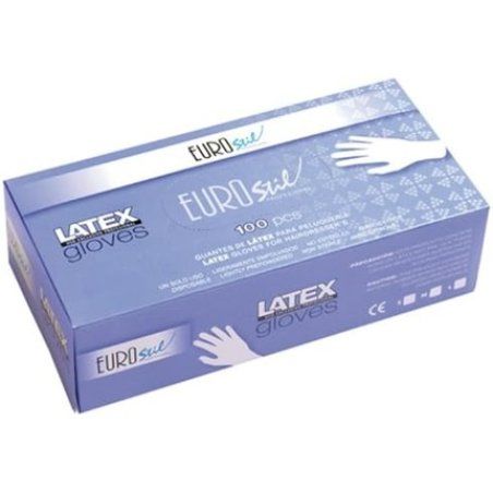 Eurostil Medium White Latex Glove 200g