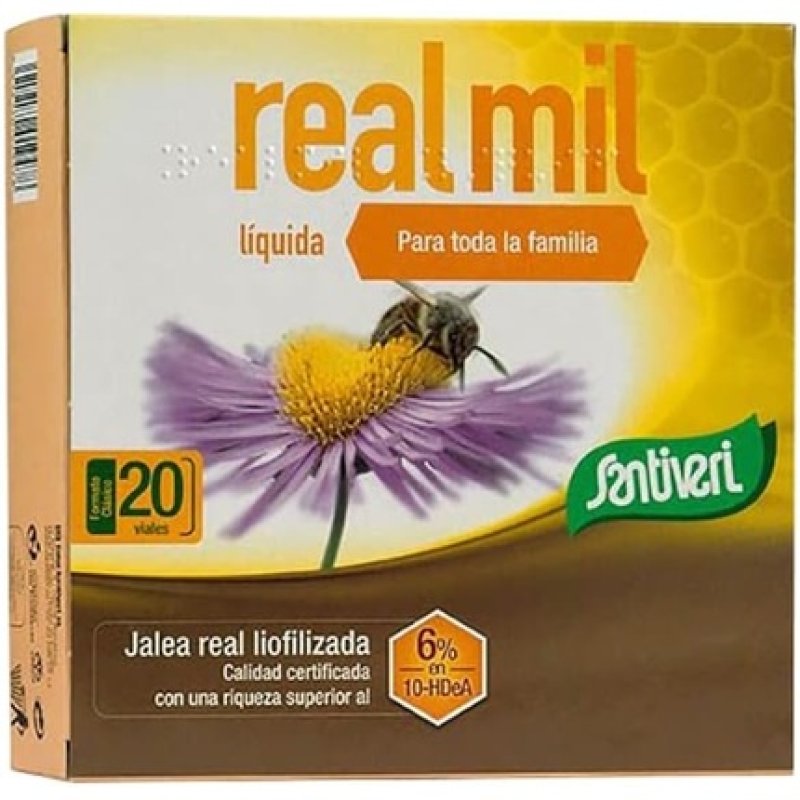 Santiveri Jelly Realmil 20 Vials