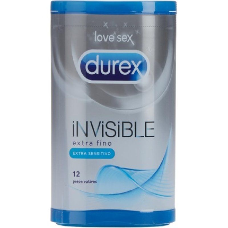 Durex Masculine Condoms 12 Count 45g Invisible