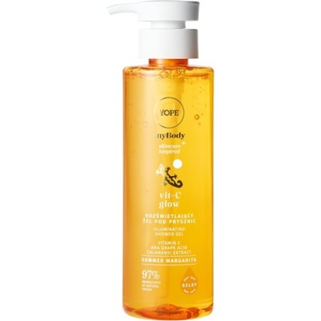 Yope Illuminating Shower Gel with Vitamin C and AHA Acid 97