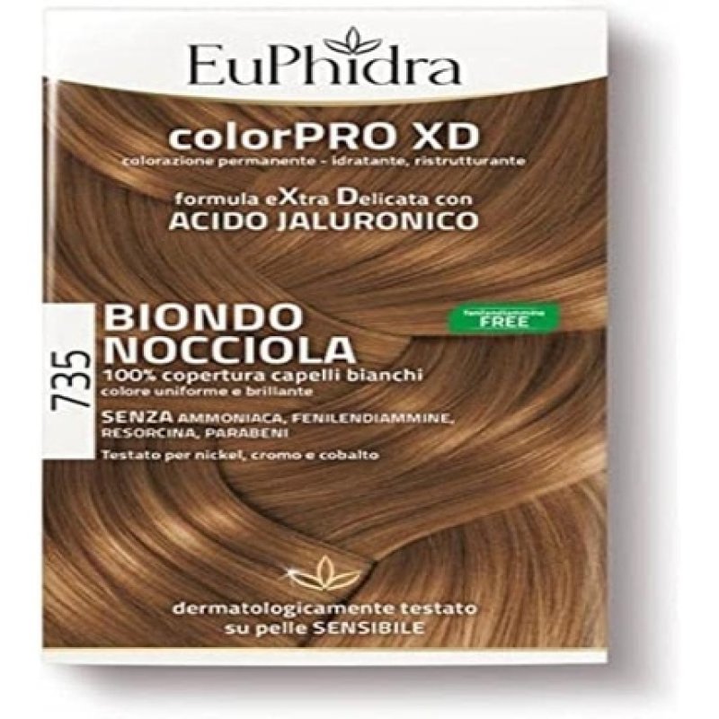 EuPhidra Colorpro XD Extra Soft Color Tincture 735 Blonde Hazel 50ml