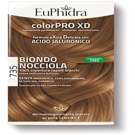 EuPhidra Colorpro XD Extra Soft Color Tincture 735 Blonde Hazel 50ml