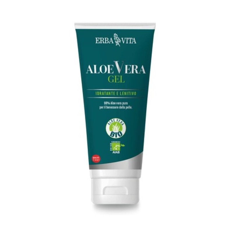 Erba Vita Aloe Vera Gel Cosmetic Product Based on Pure Aloe Vera