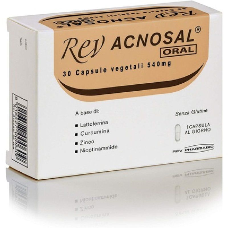 Rev Pharmabio Rev Acnosal Oral Dietary Supplement 30 Capsules