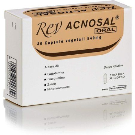 Rev Pharmabio Rev Acnosal Oral Dietary Supplement 30 Capsules
