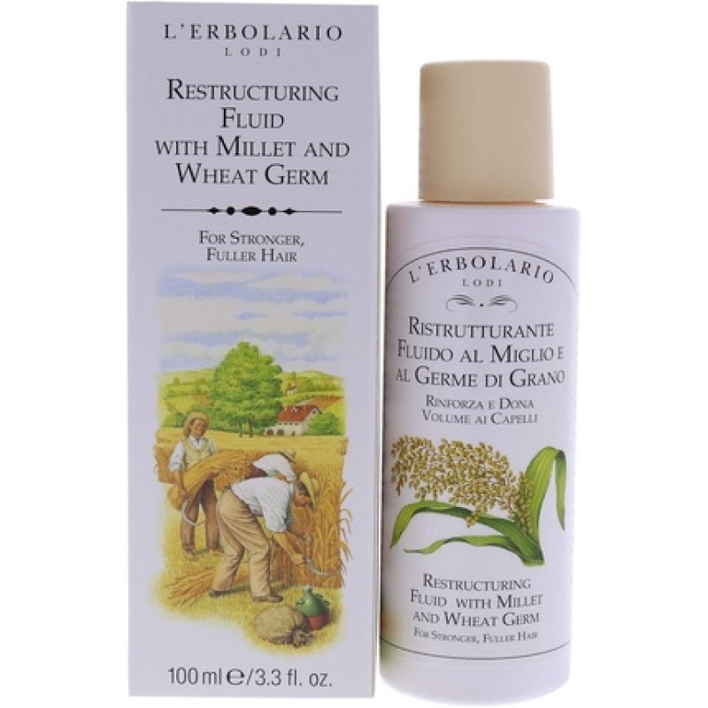 L'Erbolario Fluid Restructuring with Millet and Wheat Germs 100ml