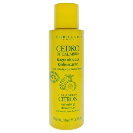 LErbolario Refreshing Shower Gel Calabrian Citron for Unisex 3.3 oz