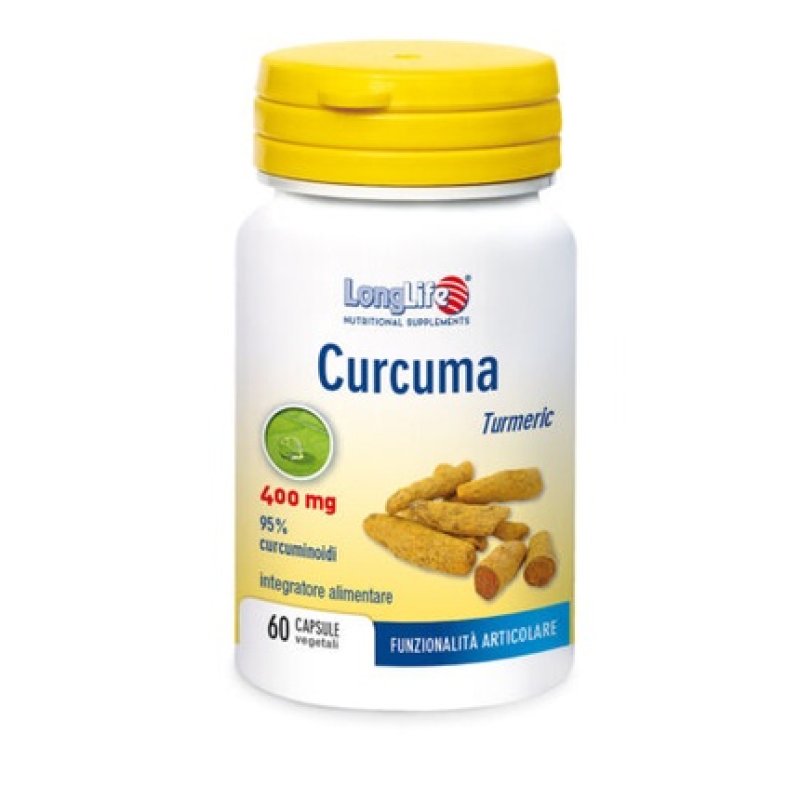 Kurkuma 400mg LongLife Vegetarian Capsules 60